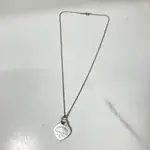 TIFFANY 附外盒、布袋 等級B TIFFANY/CO NECKLACE HEART MOTIFY 二手寶物工廠