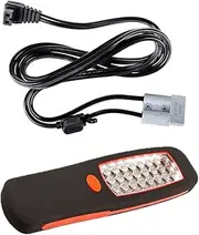 Adventure Kings 1.8m 12v Fridge Cable 14AWG Cable+ Illuminator 24 LED Work Light
