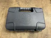 Sig Sauer Factory OEM Gun Handgun Pistol Box Hard Case Storage Safe Lock W/ Foam