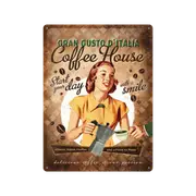 Nostalgic-Art Large Sign Coffee House