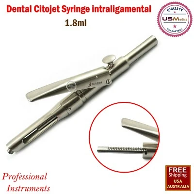 Surgical Intraligamental Citoject Syringe Pen Type 1.8ml Anesthesia Lab Tools CE