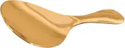 CATIEBYE Brass Rice Scoop Non Stick Rice Spoon for Home Use Thickened Handle Practical Kitchen Spatula Easy to Clean Present for Family and Friends