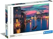 Clementoni 32083 Jigsaw Collection-The Magnificent Grand Canal 2000 Pieces-Compact Box, Puzzle for Adults 14-99 Years, Men/Women, Made in Italy, Multicolor