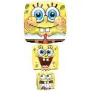 Spongebob Squarepants Lg. Supershape, 38" x 18", Foil Mylar Balloon
