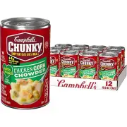 Chunky Soup, Healthy Request Chicken Corn Chowder Soup, 18.8 Oz Can (Case Of 12)