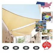 Commercial Quality 15' x 23' x 27.5' Sun Shade Sail - UV Stabilized Patio Canopy