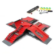 West&month Finger Skateboards Skate Park Ramp Parts Deck Sport Game For Kids A
