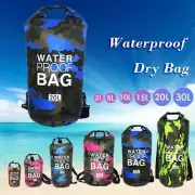 Camouflage Dry Bag Waterproof Dry Bag Diving Dry Sack PVC Waterproof Backpack