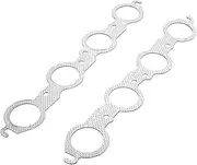 X AUTOHAUX 2pcs Engine Extractor Manifold Gaskets for LS1 LS2 LS3 L76 L77 L98 Engine Types