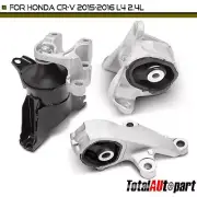 3pcs Engine Motor Mount & Transmission Mount for Honda CR-V 2015-2016 AWD or FWD (for: Honda)