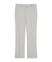 Slim-fit stretch cotton and viscose trousers IT34,IT42,IT38,IT46 light gray