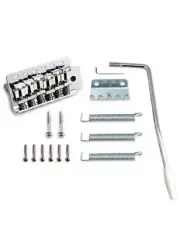 6 String Guitar Tremolo Bridge with Whammy Bar for Fender Strat Squier Style ...