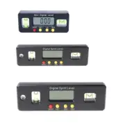 Square Level Box Plastic Angle Finder Level Gauge Hold Function Backlight Level