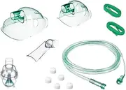 MedeScan Nebuliser Accessory Kit – Complete Set with Adult & Child Masks, Mouthpiece, Tubing, Medicine Bowl & Filters, Universal Fit, Hygienic, Portable & Comfortable for Effective Treatment