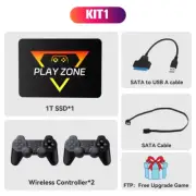 Portable Retro Gaming SSD 80+Emulators for PS5/PS4/PS3/PS2/XBOX One/Switch/Wii