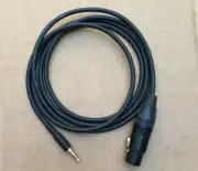 1'ft - 25FT Mogami Cable 3.5mm to gold XLR FeMale Aux Plug Audio Sound Cord M-F