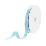 5/8 inch 100 Yards Satin Ribbon Double Face Fabric Grosgrain Ribbon Light Blue