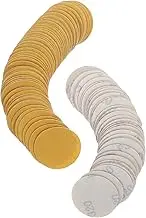 High Efficiency Sanding Paper Discs 100pcs Grit Sandpaper for Sander Self-adhesive Sanding Pads for Wood Metal Plastic