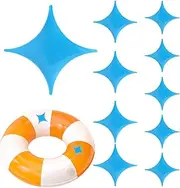 Inflatable Patch Repair Kit - Effective Pool Patches - PVC Repair Tape Rhombus Shape for Swimming Air Mattress Bounce House Inflatable Toys
