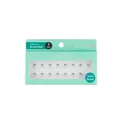 ccam bbak - Original Eyelash 3 Points - 9 Types 10mm Brown