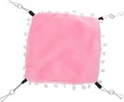 Plush Hanging Hammock Bed for Pets Durable and Comfortable Resting Space for Hamsters Sugar Gliders and Animals