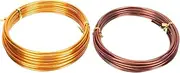4pcs Pot Shape Aluminum Wire Bonsai Wire Kit Electric Fence Wire Electric Fence Insulator Electric Fence Rope Planter Pots for Germination Electric Fence Tape Brown Metal