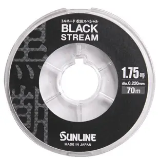 中壢鴻海釣具《SUNLINE》第2代 松田 SP BLACK STREAM 黑潮 子線 競技卡夢線70M 50M 碳素線