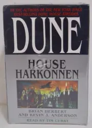 DUNE: House Harkonnen Herbert & Anderson 2000 6 Audiobook cassettes NIB