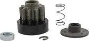 New Premium Starter Drive Kit 10 Tooth fits Cub Cadet Professional Mower M48-KW Kawasaki 23HP, M48-KW Tank Kawasaki 19HP Gas 2001-2006 fits Lester 5801 5893 5754 5951 21163-7001 21163-7010 21163-7022