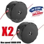 2X SPEED FEED HEAD LARGE 450 MODEL 4.5" FAST LOAD TRIMMER LINE BUMP HEAD AU HOT