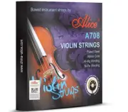 Alice A708 Violin String Set E A D G Strings Steel E Nylon A D G Max 10% Off