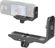 for Insta360 X5 X4 Horizontal Action Mount, XICEN Aluminum Alloy Horizontal Action Bracket Mount for Insta360 X5 X4 Camera Mounts Clamps