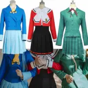 Magic Knight Rayearth Hikaru Shidou Umi Ryuuzaki Fuu Hououji Cosplay Costume