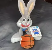 New Bark Box Official Lic. Looney Tunes & Space Jam " Bugs Bunny " Dog Toy