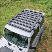 Compatible for Suzuki Jimny JB64 Sierra JB74W 2019 2023 Roof Rack Car Top Luggage Cross Bar Rail Boxes Basket Aluminum Alloy(Full top)