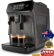 Philips 1200 Series Espresso Machine | 2 Coffee Options + Milk Frother | Touch
