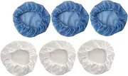 [MOKKHNB] 6Pcs Breathable Static Working Caps Beanie for Use Practical Hair Protection Hats Comfortable Reusable