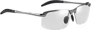 Photochromic Sunglasses for Men,Color Changing Glasses | UV400 Protection, Anti Glare, Polarized Driving Goggles, Outdoor Eyewear for Men