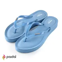 在飛比找蝦皮商城優惠-Paidal 氣墊美型夾腳拖鞋-淺藍