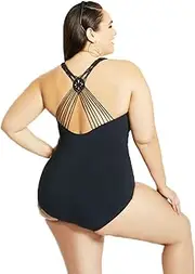 [Profile by Gottex] Crochet Back ONE-Piece