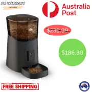 Automatic Black Dispenser Smart Dog Pet Cat Easy Feeder with Camera WIFI Enabled