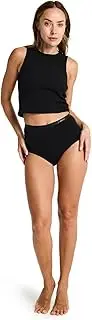 [Modibodi] Period Undies Women's Bikini Full Brief Black Bikini Incontinence Women's Underpants Leak Proof Period Underwear Light Moderate Absorbency