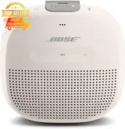 SoundLink Micro Bluetooth Speaker - Portable, Waterproof, Mic, White Smoke