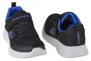 New Boy's Skechers Dynamight 2.0 Vordix (97786L-BKRY) Black/ Royal