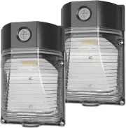 30W 3600LM LED Wall Pack with Dusk to Dawn Sensor Aluminum Housing AC100-277V...