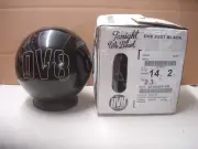 g3 DOD2345 - 14 lb 2 oz, TW 2.3 DV8 JUST BLACK Polyester Bowling Ball