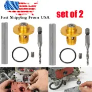 2 Sets Blow through Boost Activated Power Valve Kit For Holley QFT 2300 4150 450