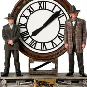 Statue Marty and Doc at the Clock - Back to the Future - Art Scale 1/10 - Iron S