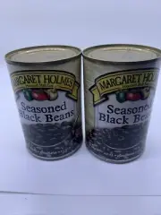 Margaret Holmes Seasoned Black Beans B/b 03/27 Lot Of 2 15 Oz Cans