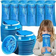 30 Pack Vomit Bags Disposable for Kids, 800ml Disposable Emesis Bag – Leak Resistant, Portable, Medical-Grade Barf, Puke, Throw Up Bags for Nausea Travel, Motion Sickness, Blue
